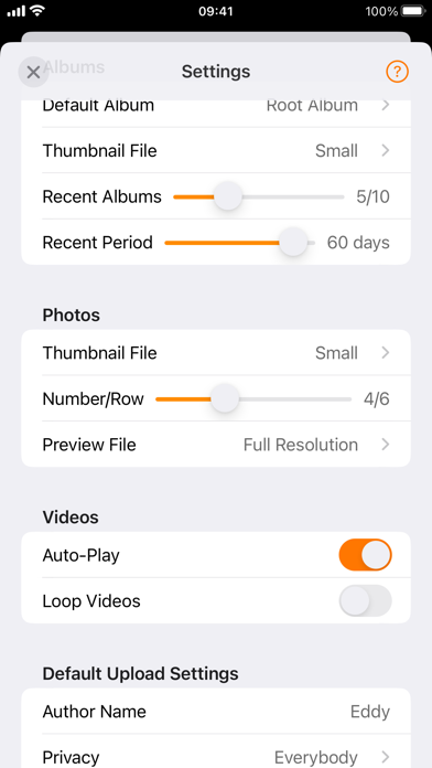 Piwigo screenshot 1