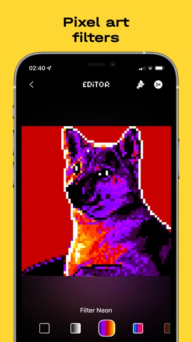 PIX: NFT pixel art from photo screenshot 3