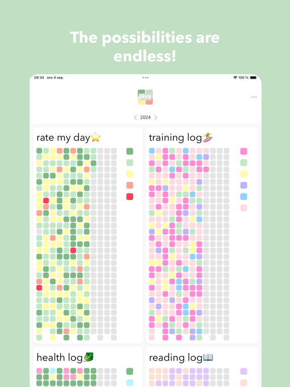 Pixa - My Year in Pixels screenshot 1