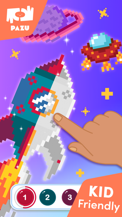 Pixel coloring games for kids screenshot 3