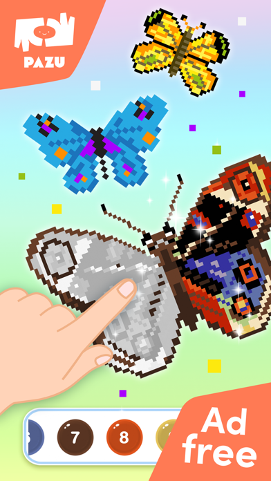 Pixel coloring games for kids screenshot 4