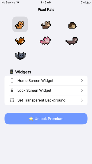 Pixel Pals Widget Pet Game screenshot 3