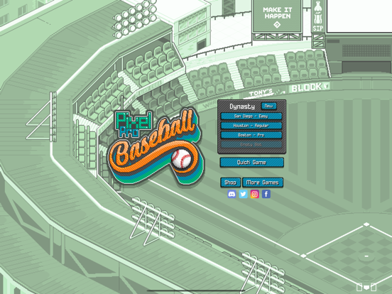 Pixel Pro Baseball screenshot 1