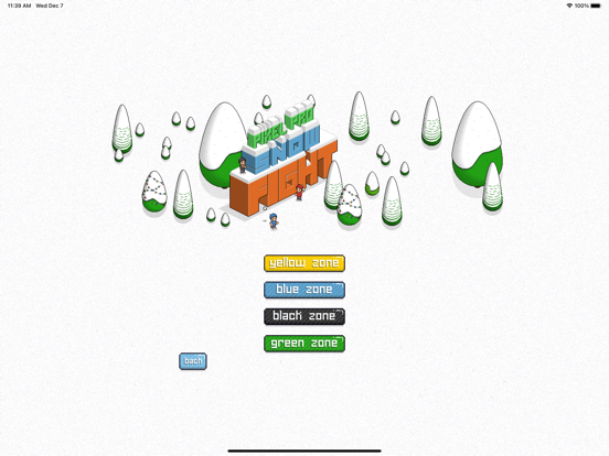 Pixel Pro Snow Fight screenshot 2