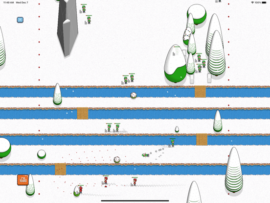 Pixel Pro Snow Fight screenshot 4