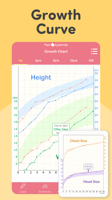 PiyoLog Baby Feeding Tracker screenshot 3
