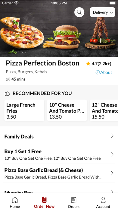 Pizza Perfection Boston screenshot 4