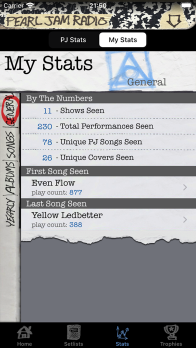 PJ Stat Tracker (Unofficial) screenshot 1
