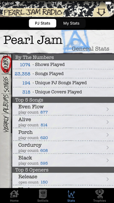 PJ Stat Tracker (Unofficial) screenshot 2