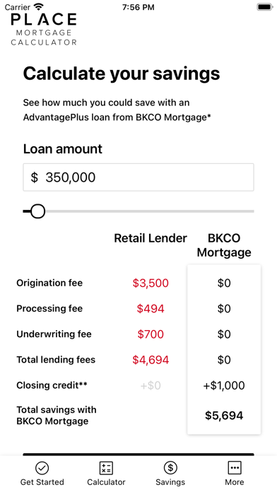 PLACE Mortgage Calculator screenshot 4