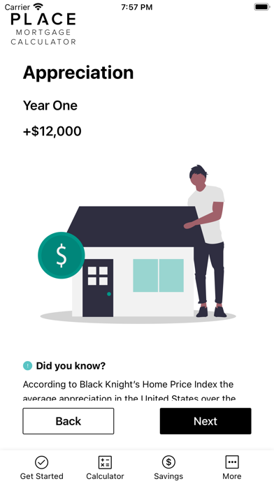PLACE Mortgage Calculator screenshot 2