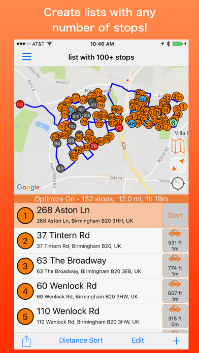 PlaceMaker Route Planner screenshot 4