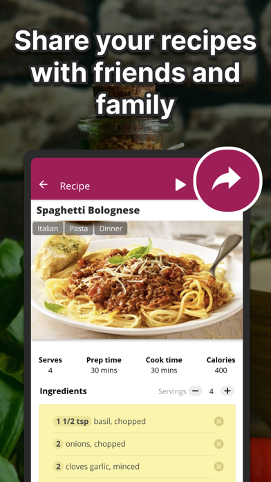 Plan Meals - MealPlanner screenshot 2