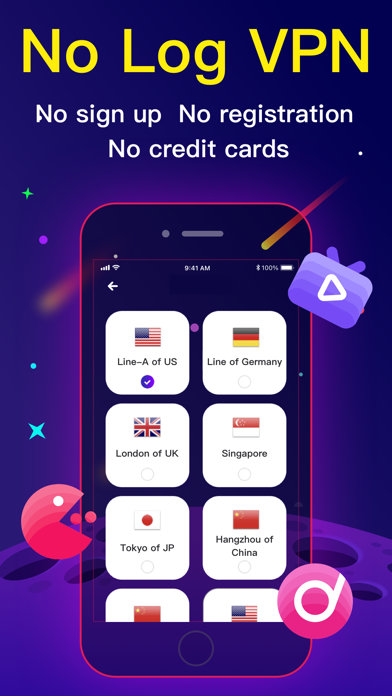 PlanBooster-VPN  No Log screenshot 1