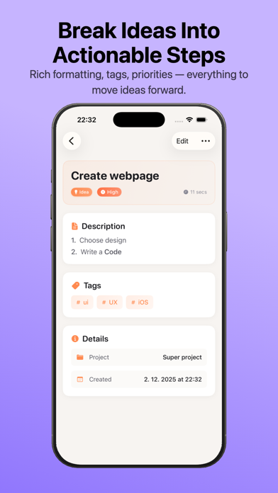 Planelo: Idea & Project Hub screenshot 3