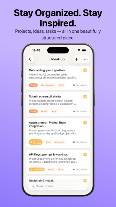Planelo: Idea & Project Hub screenshot 5