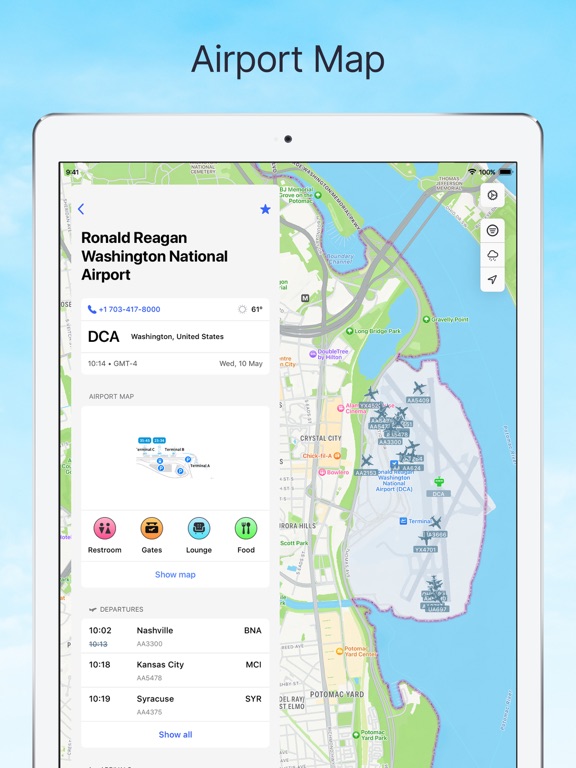 Planes Live - Flight Tracker screenshot 1