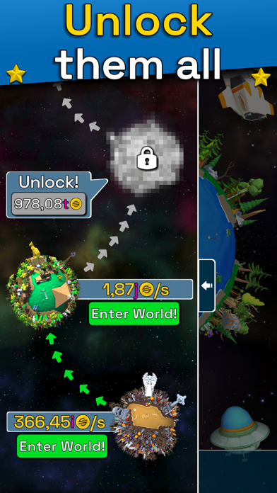 Planet Evolution: Idle Clicker screenshot 1