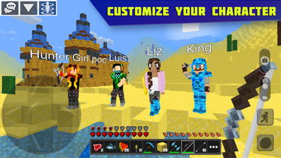 Planet of Cubes Craft and Mine screenshot 3