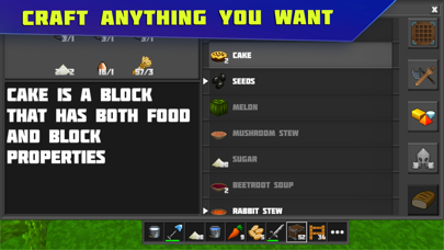 Planet of Cubes Craft and Mine screenshot 2