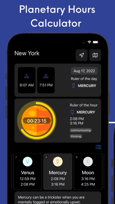 Planetary Hours by Planetaro screenshot 5