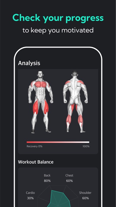 Planfit : Gym Workout Planner screenshot 3