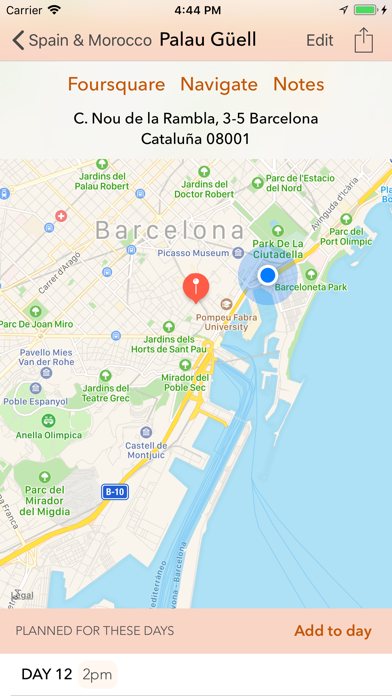 Planiti: Plan Trip Itineraries screenshot 1