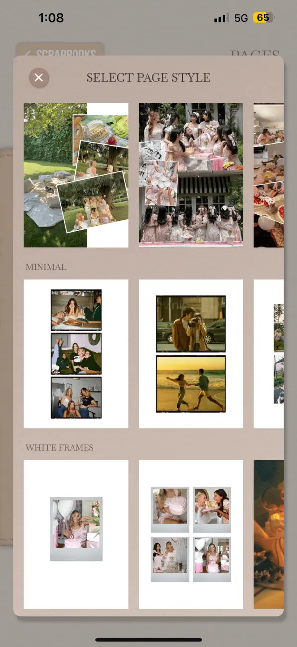 Planly - Digital Scrapbook screenshot 1