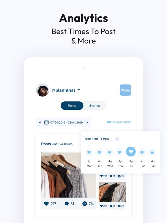 Plann: Preview for Instagram screenshot 8
