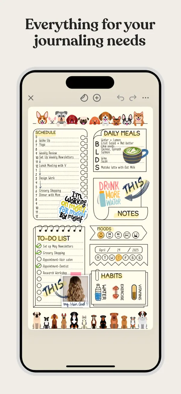 Planner & Journal - Zinnia screenshot 2