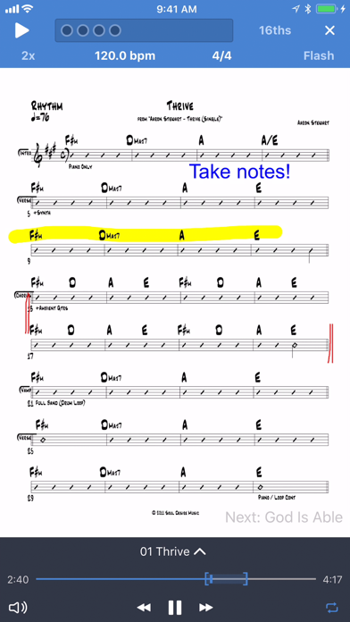 Planning Center Music Stand screenshot 1