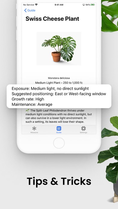 Plant Light Meter screenshot 3