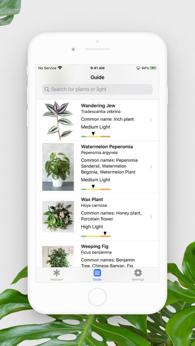 Plant Light Meter screenshot 1