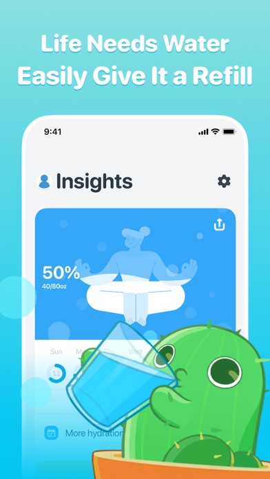 Plant Nanny Cute Water Tracker screenshot 7