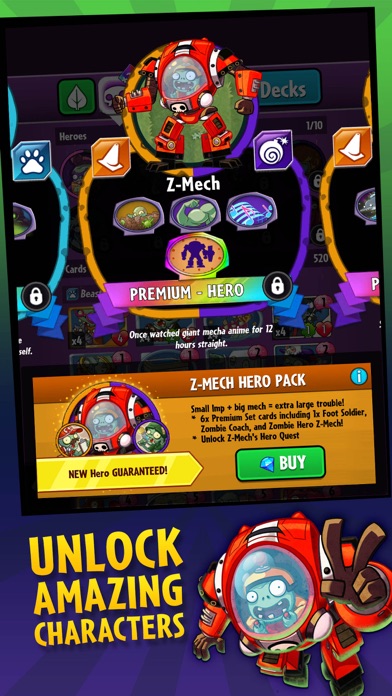 Plants vs. Zombies™ Heroes screenshot 1