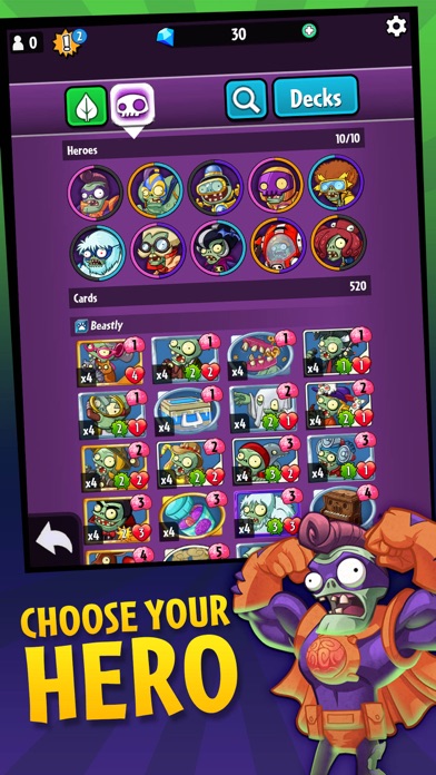 Plants vs. Zombies™ Heroes screenshot 4