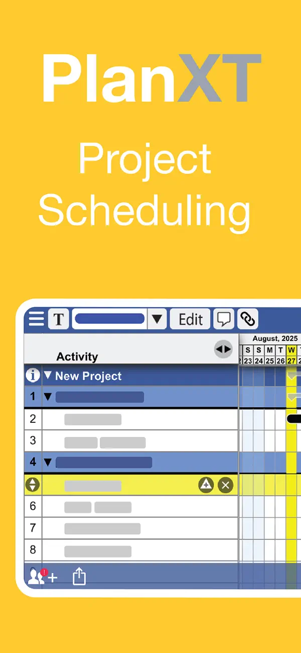 PlanXT- Scheduling,Gantt Chart screenshot 3
