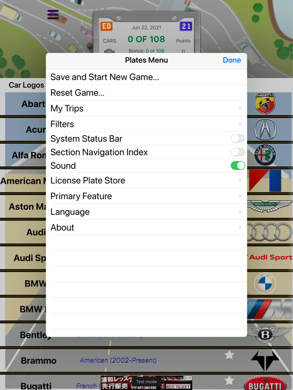 Plates - Family Travel Game screenshot 1