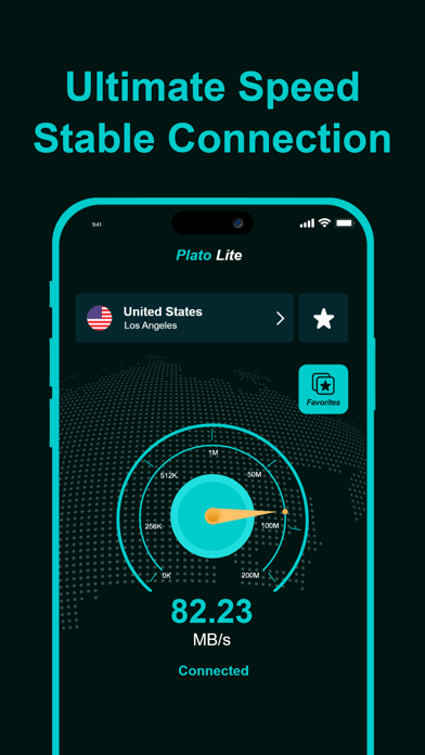 Plato VPN Super:Fast VPN Proxy screenshot 4