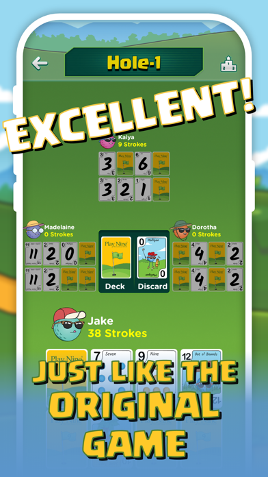 Play Nine: Golf Card Game screenshot 4