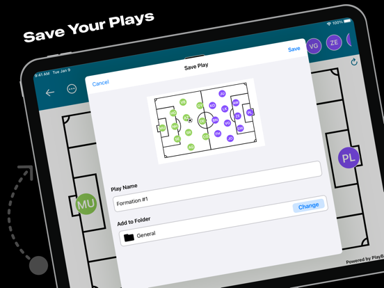 PlayBook - Coach Tactic Board screenshot 1