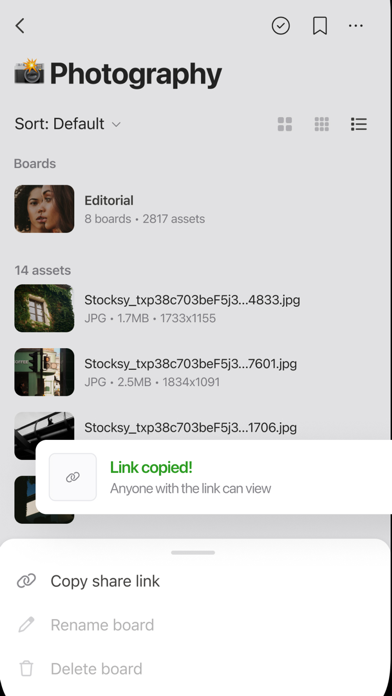 Playbook - Creative Storage screenshot 1
