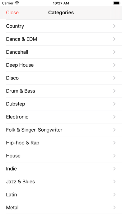 Player GR Music Streamer iPlay screenshot 3
