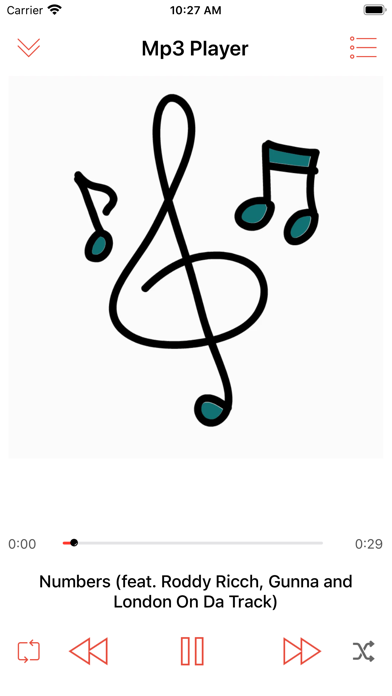 Player GR Music Streamer iPlay screenshot 1
