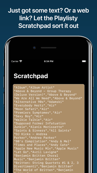 Playlisty for Apple Music screenshot 2