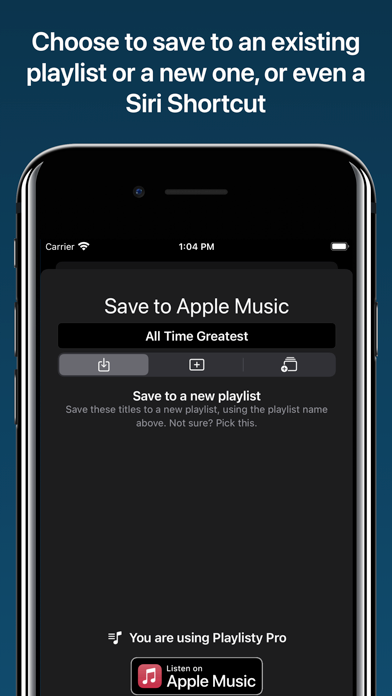 Playlisty for Apple Music screenshot 3