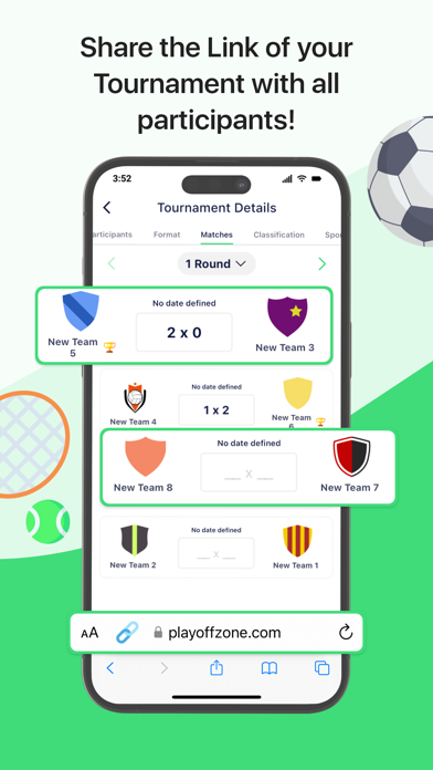 PlayoffZone: Tournament maker screenshot 4