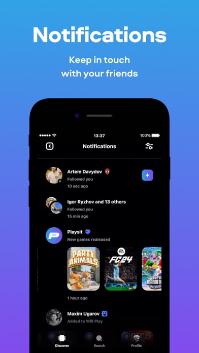 Playsit: Find your game screenshot 3