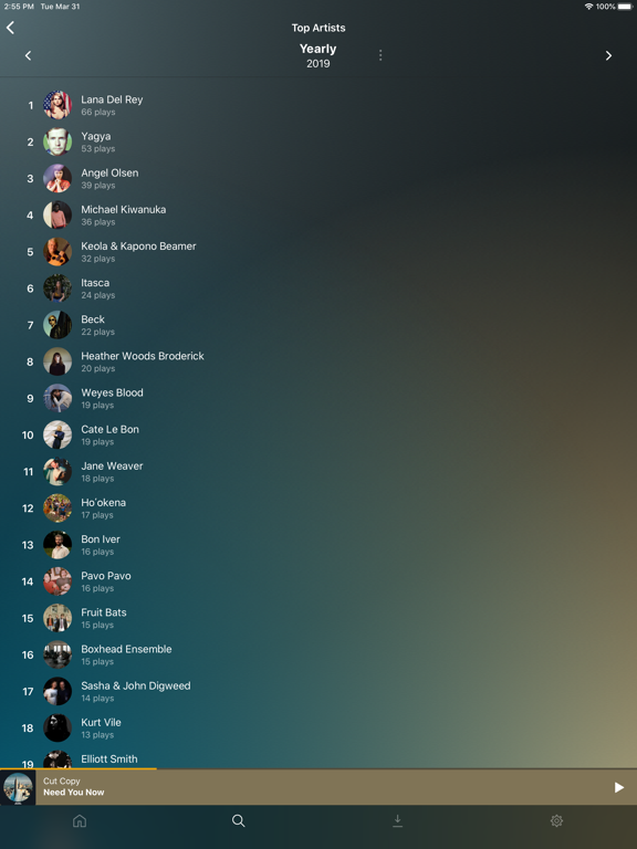 Plexamp screenshot 3