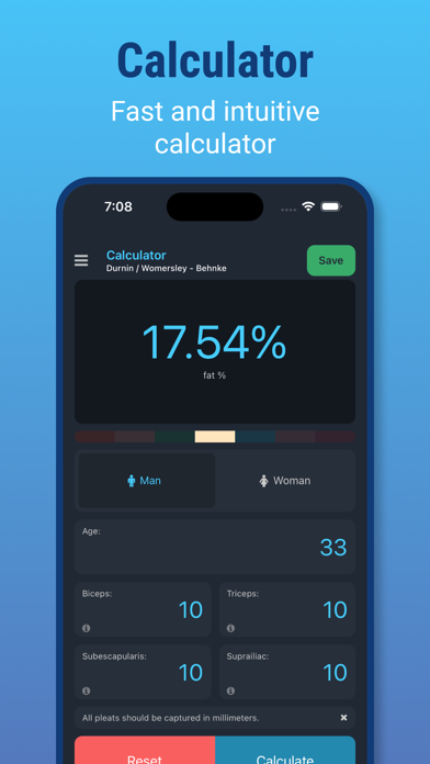 Plixi - Fat Calculator screenshot 4